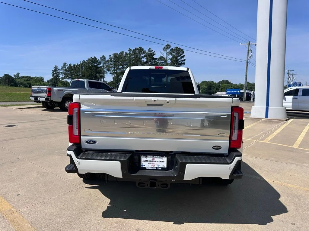 New 2026 Star White Metallic Tri-Coat Ford F-350® Platinum® image 3