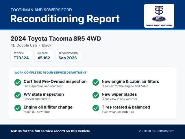 Certified Used 2024 Black Toyota SR5 image 33