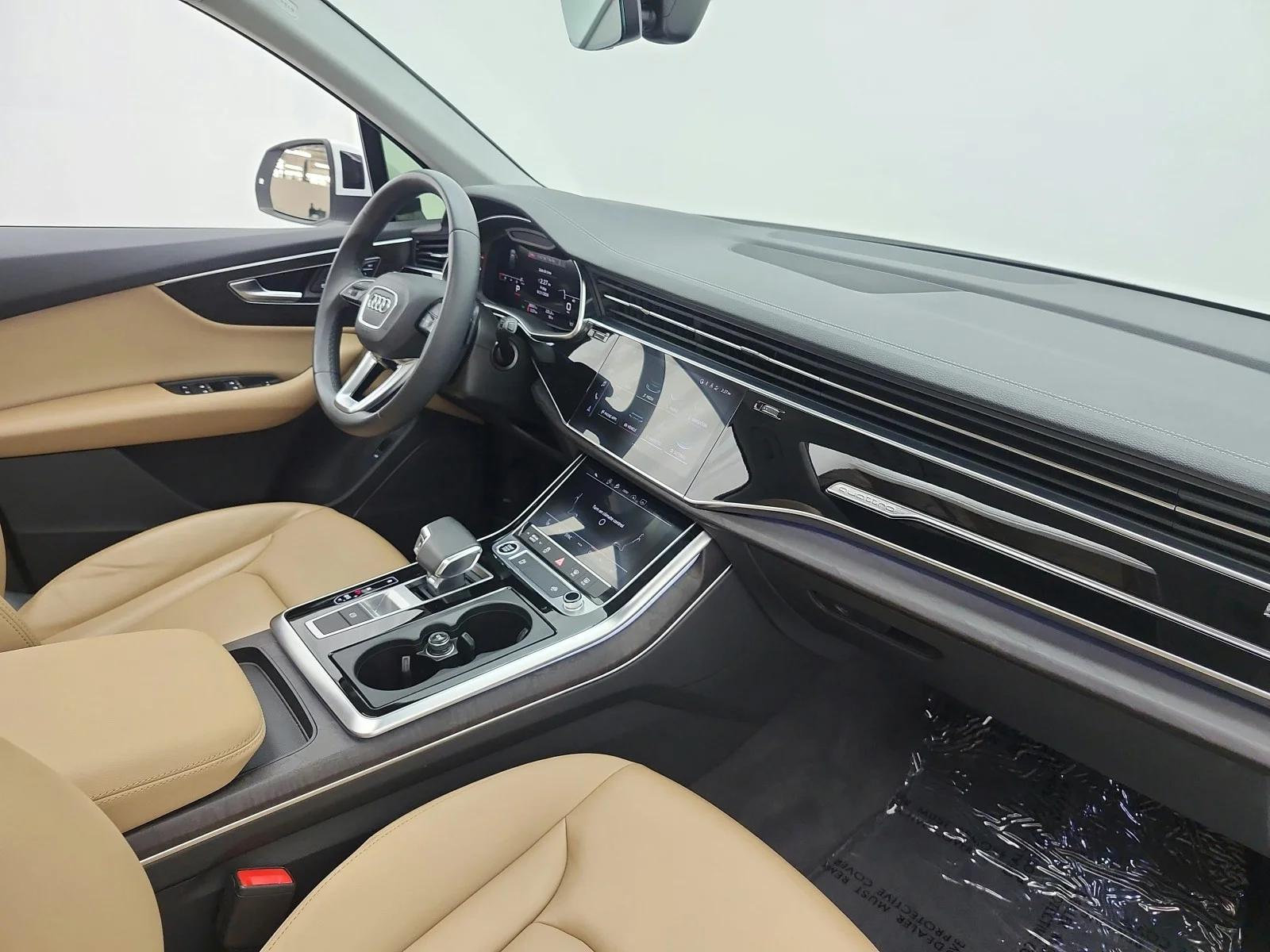Used 2023 Glacier White Metallic Audi Premium image 30