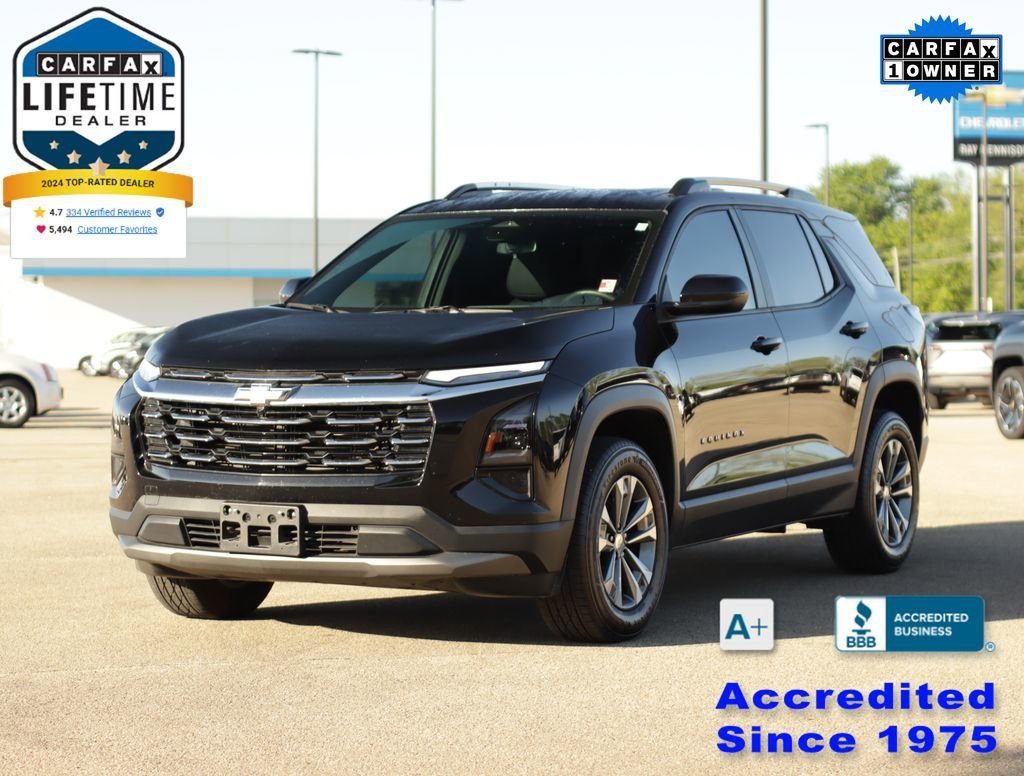 Used 2025 Mosaic Black Metallic Chevrolet LT image 3