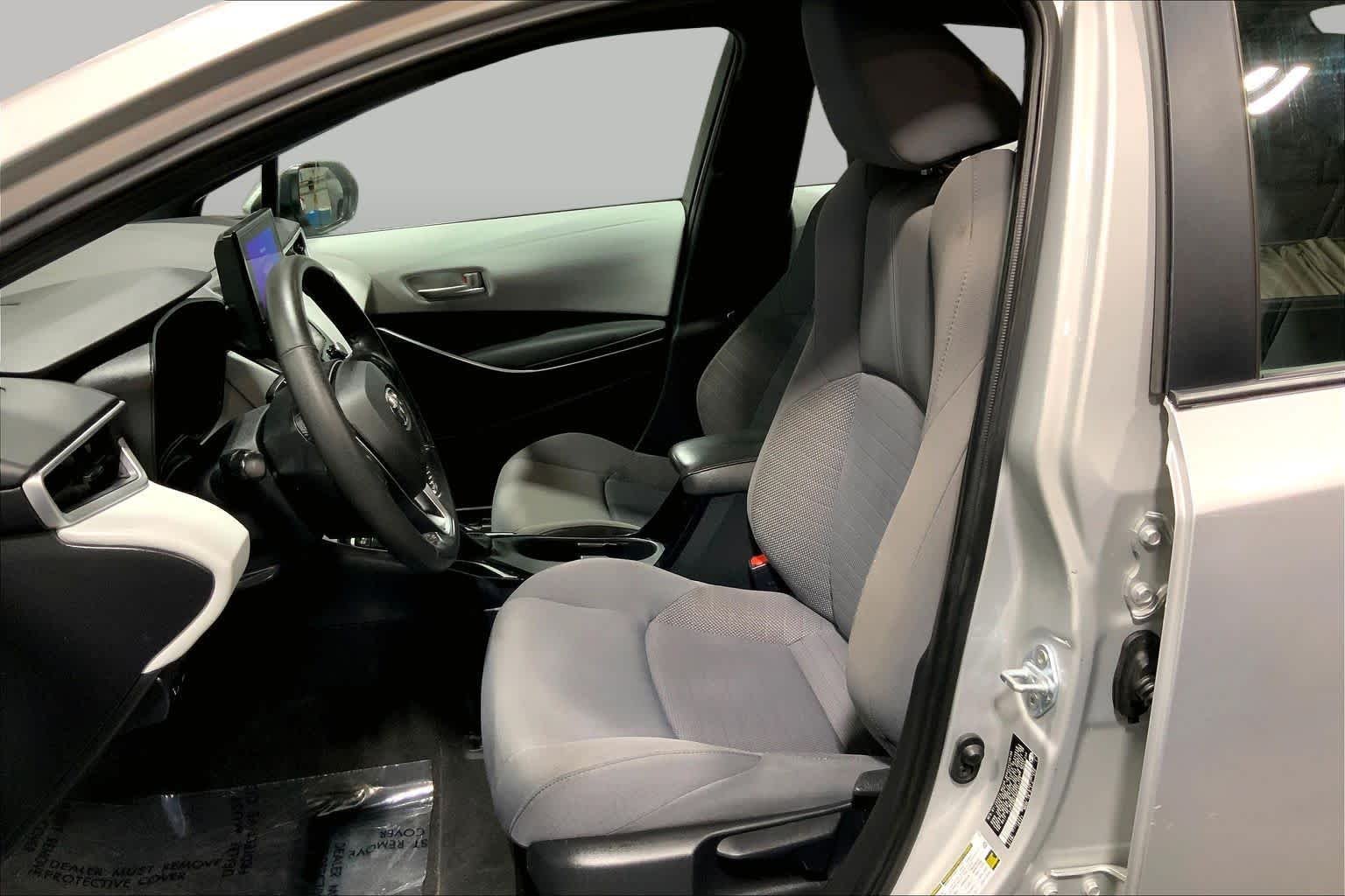 Used 2023 Classic Silver Metallic Toyota SE image 8
