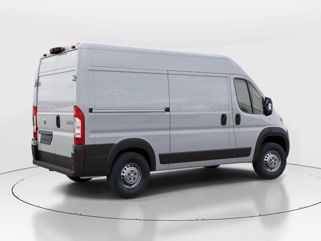 New 2026 Bright White Clearcoat RAM High Roof image 4