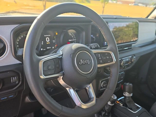 Used 2024 Gray Jeep Sahara 4xe image 16