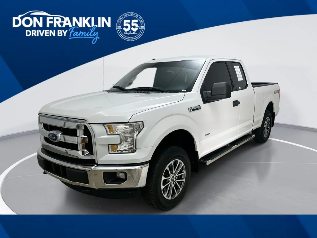 Used 2015 White Ford Lariat image 1