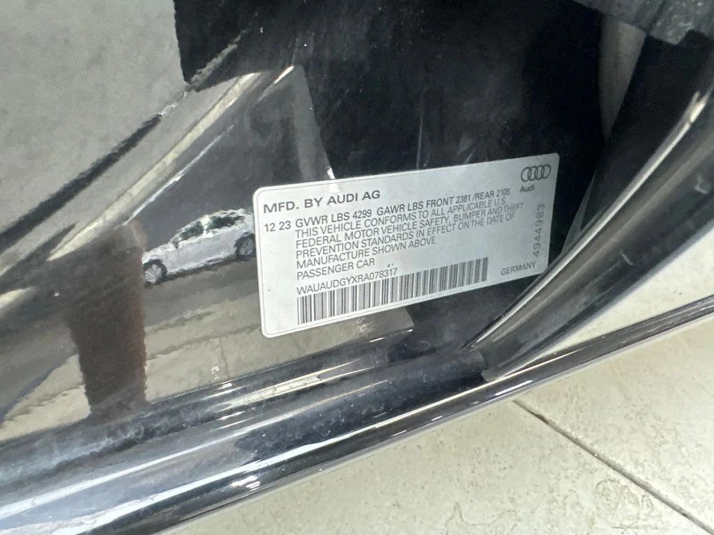 Used 2024 Black Audi 40 Premium image 86