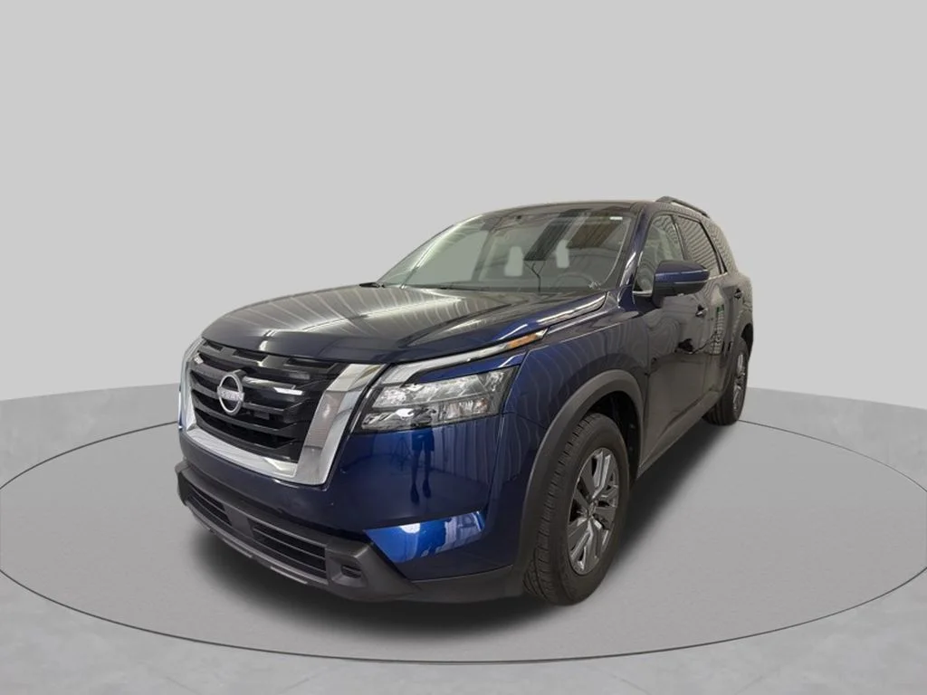 Used 2024 Deep Ocean Blue Pearl Nissan SV image 5