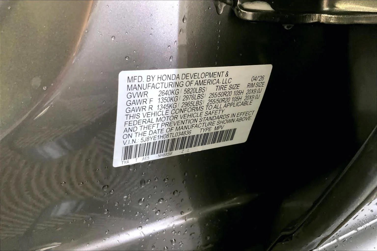 New 2026 Liquid Carbon Metallic Acura With A-Spec Package image 13