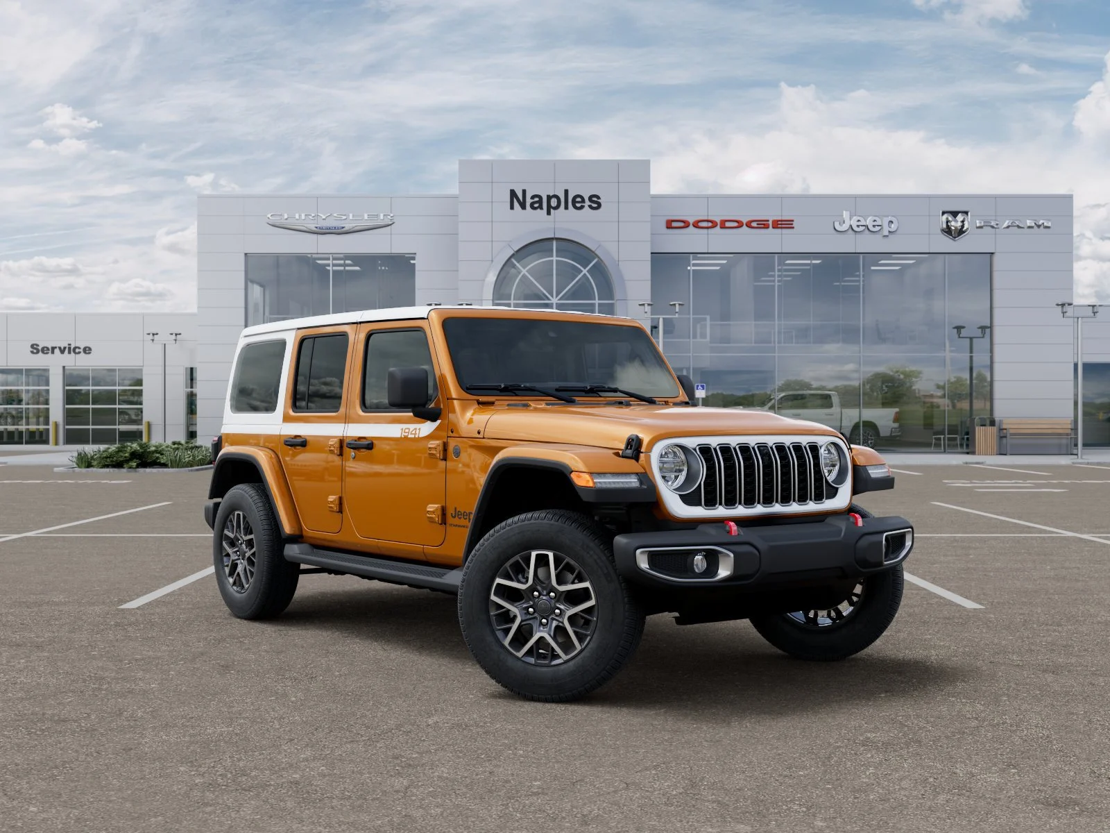 New 2026 Goldilocks Exterior Paint Jeep Sahara image 5