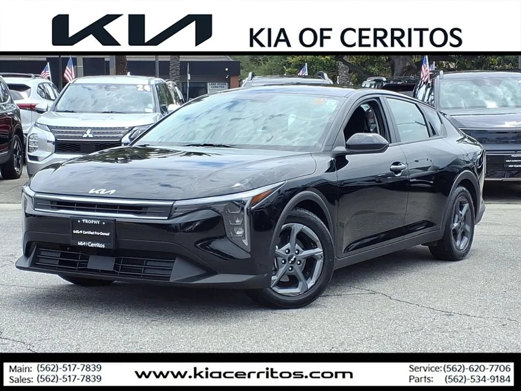 Certified Used 2025 Black Kia LXS image 1