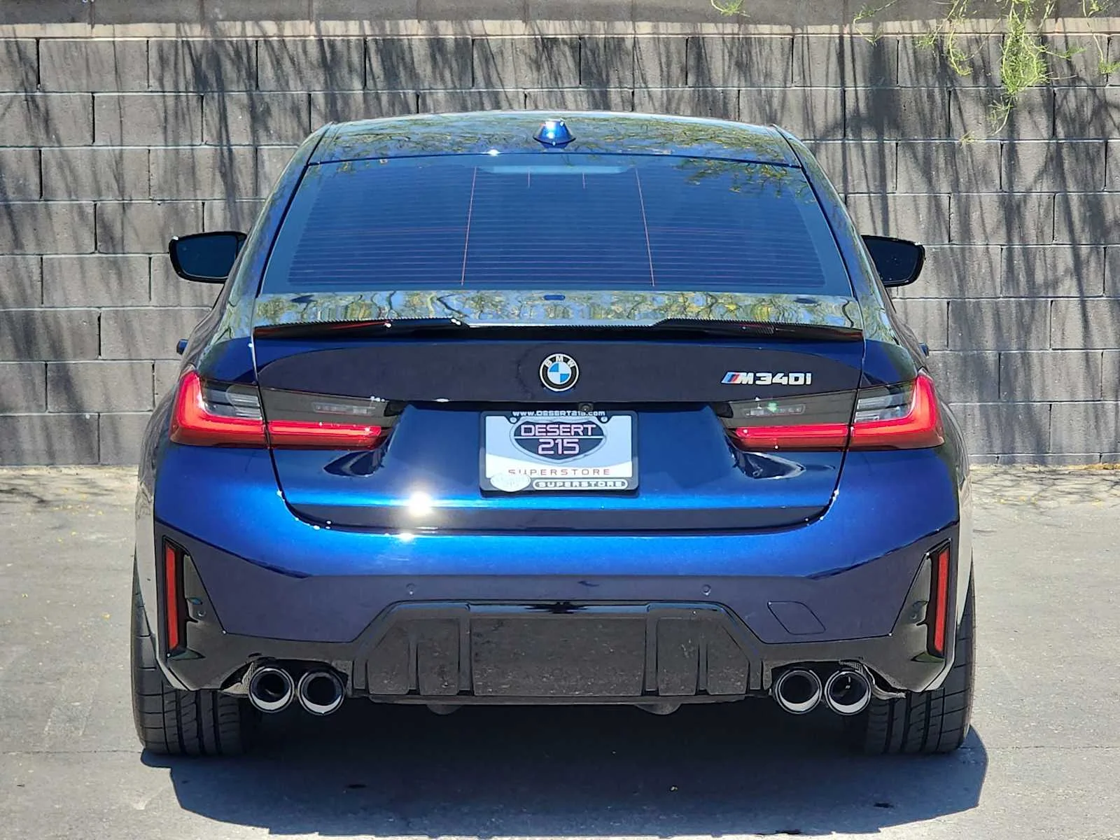 Used 2025 Tanzanite Blue II Metallic BMW M340i image 7