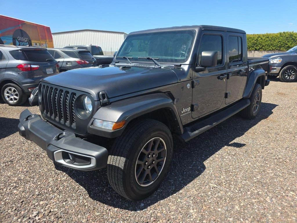 Used 2023 Gray Jeep Overland image 1