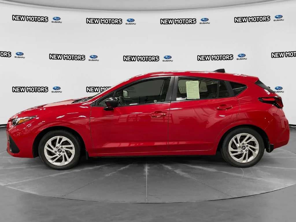 Used 2024 Pure Red Subaru Base image 2