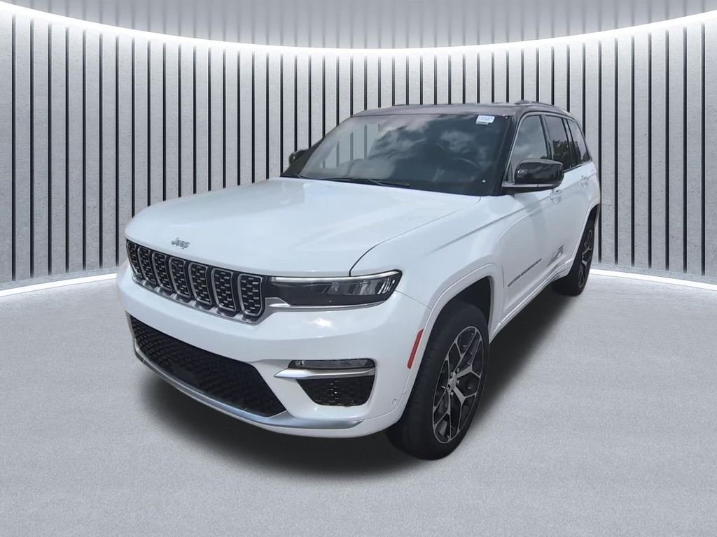 Used 2024 White Jeep Summit Reserve image 22