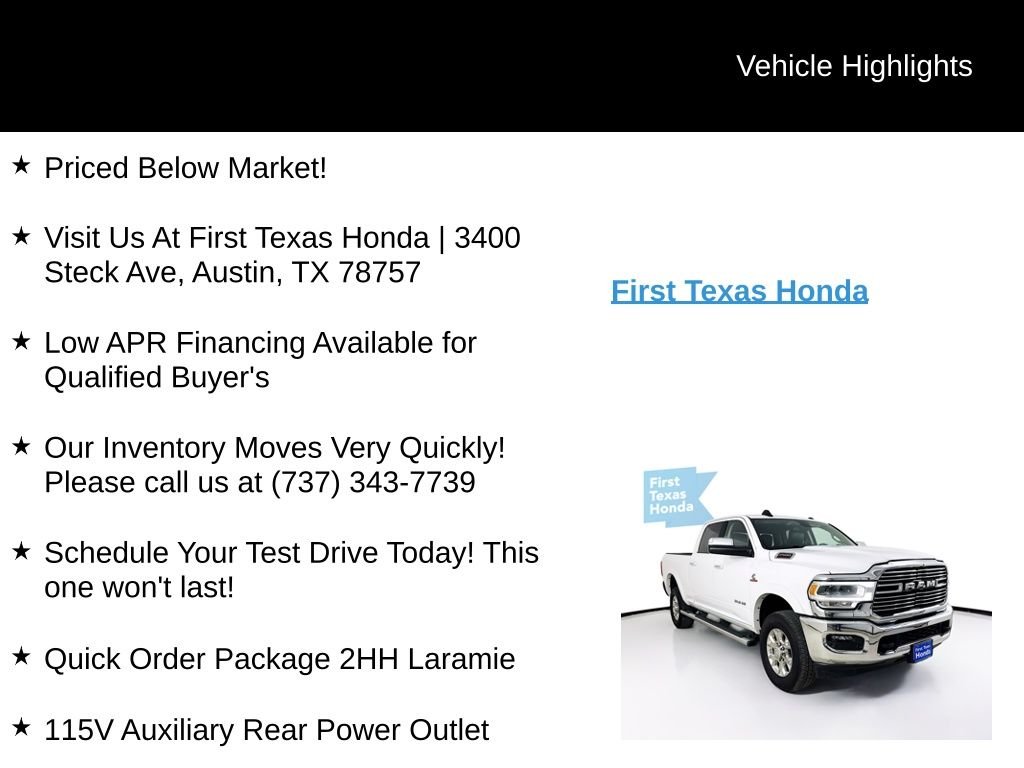 2021 RAM Ram 2500 Pickup Laramie - Photo 10