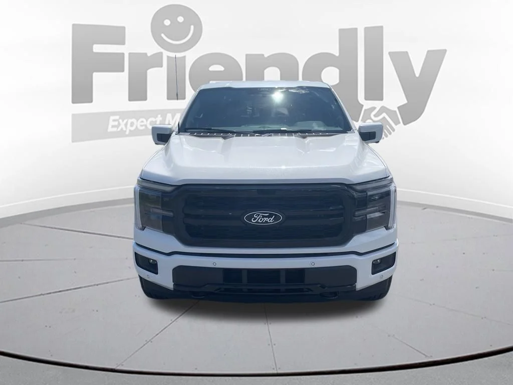 New 2026 Star White Metallic Tri-Coat Ford Lariat® image 2