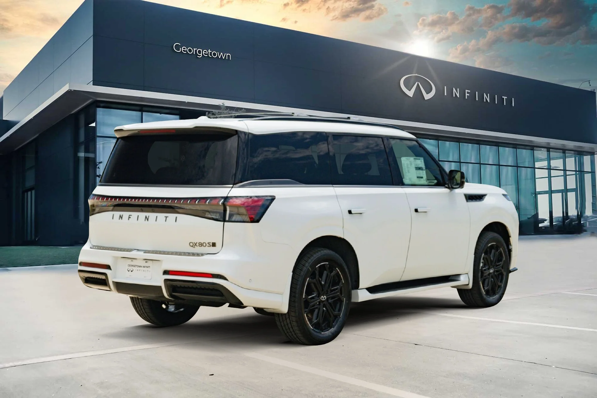 New 2027 RADIANT WHITE INFINITI Sport 4WD image 5