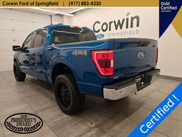 Certified Used 2023 Blue Metallic Ford XLT image 4