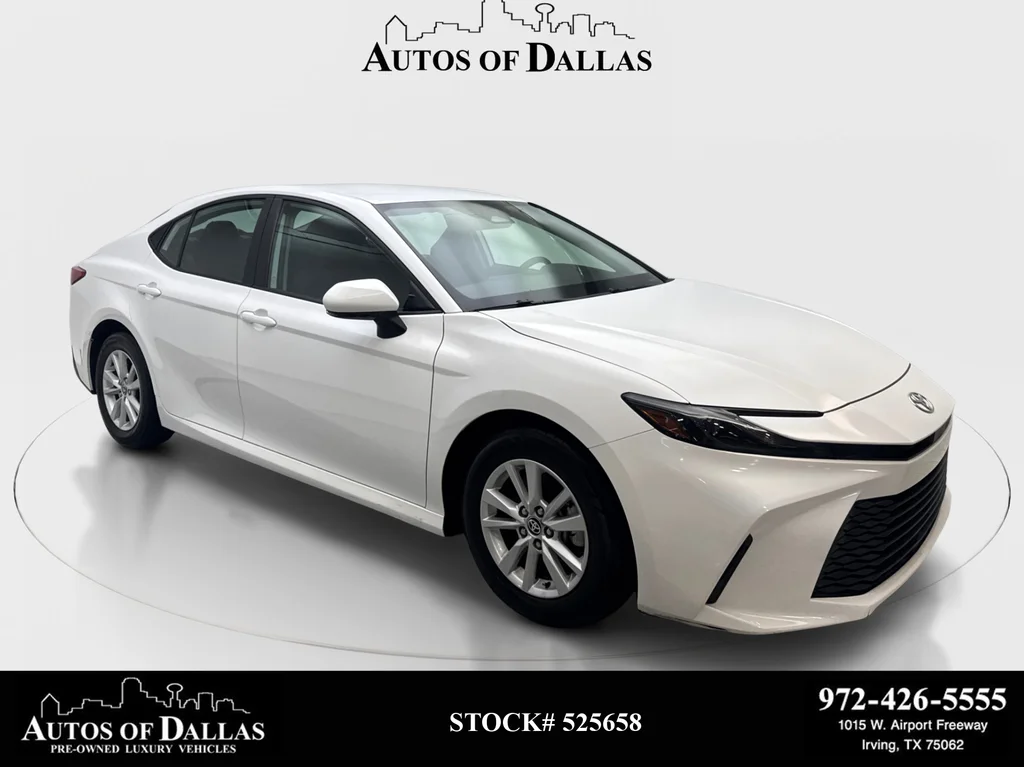 Used 2025 White Toyota LE image 1