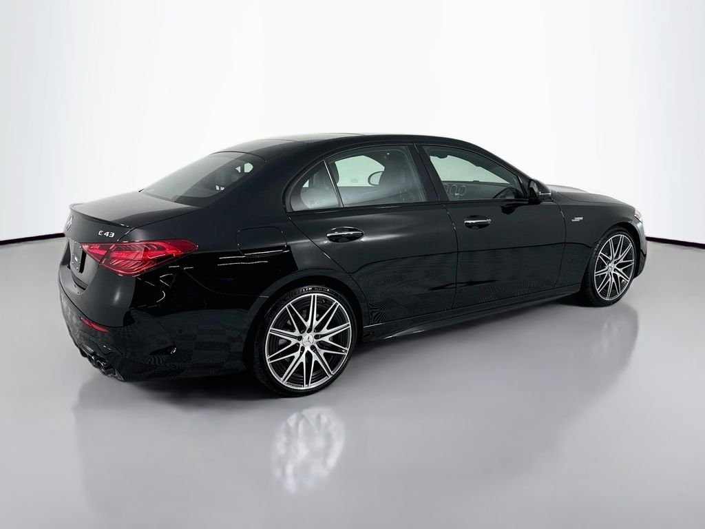 New 2026 Black Mercedes-Benz AMG® C 43 4MATIC® Sedan image 9