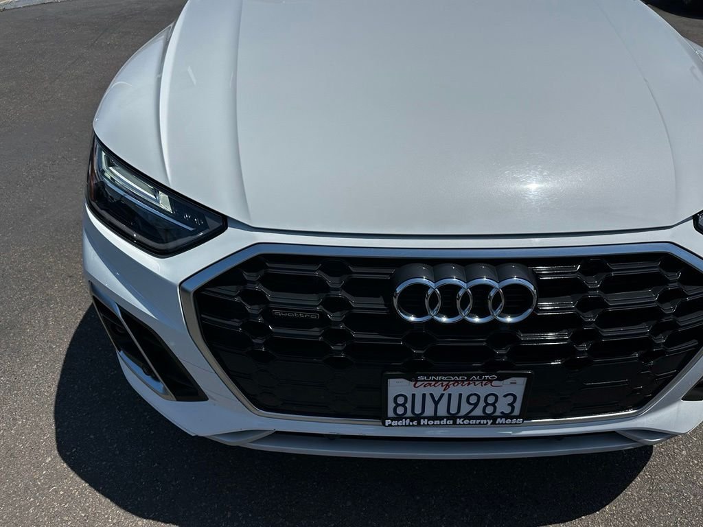 Used 2021 White Audi 55 Premium image 4