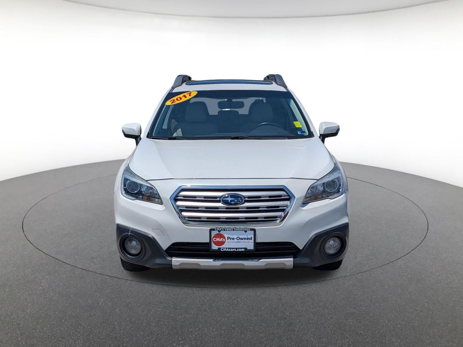 Used 2017 Crystal White Pearl Subaru Limited image 2