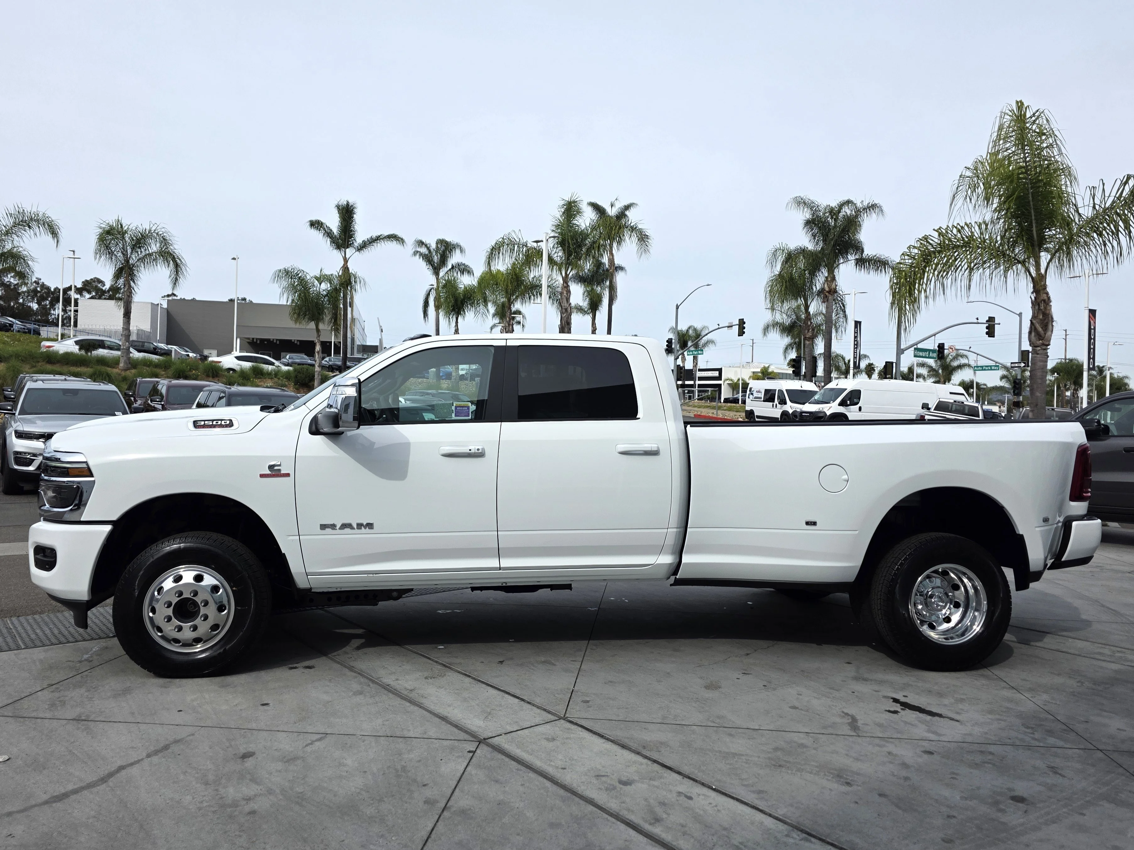 New 2026 Bright White Clearcoat RAM Laramie image 2