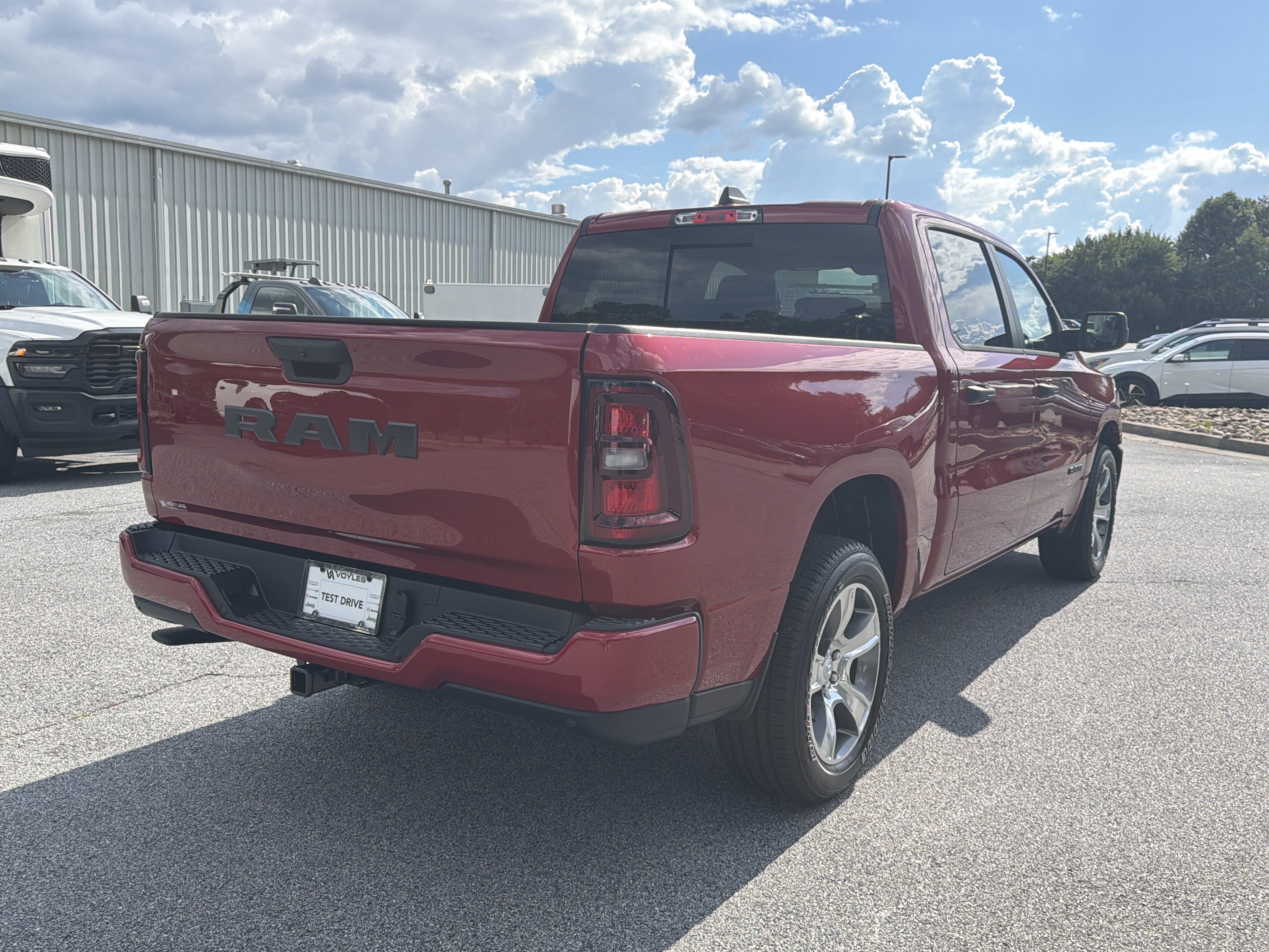 New 2026 Molten Red Pearlcoat Ram Express image 8