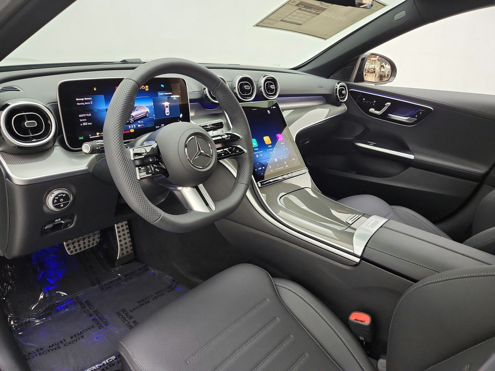 New 2026 Black Mercedes-Benz C 300 Sedan image 10