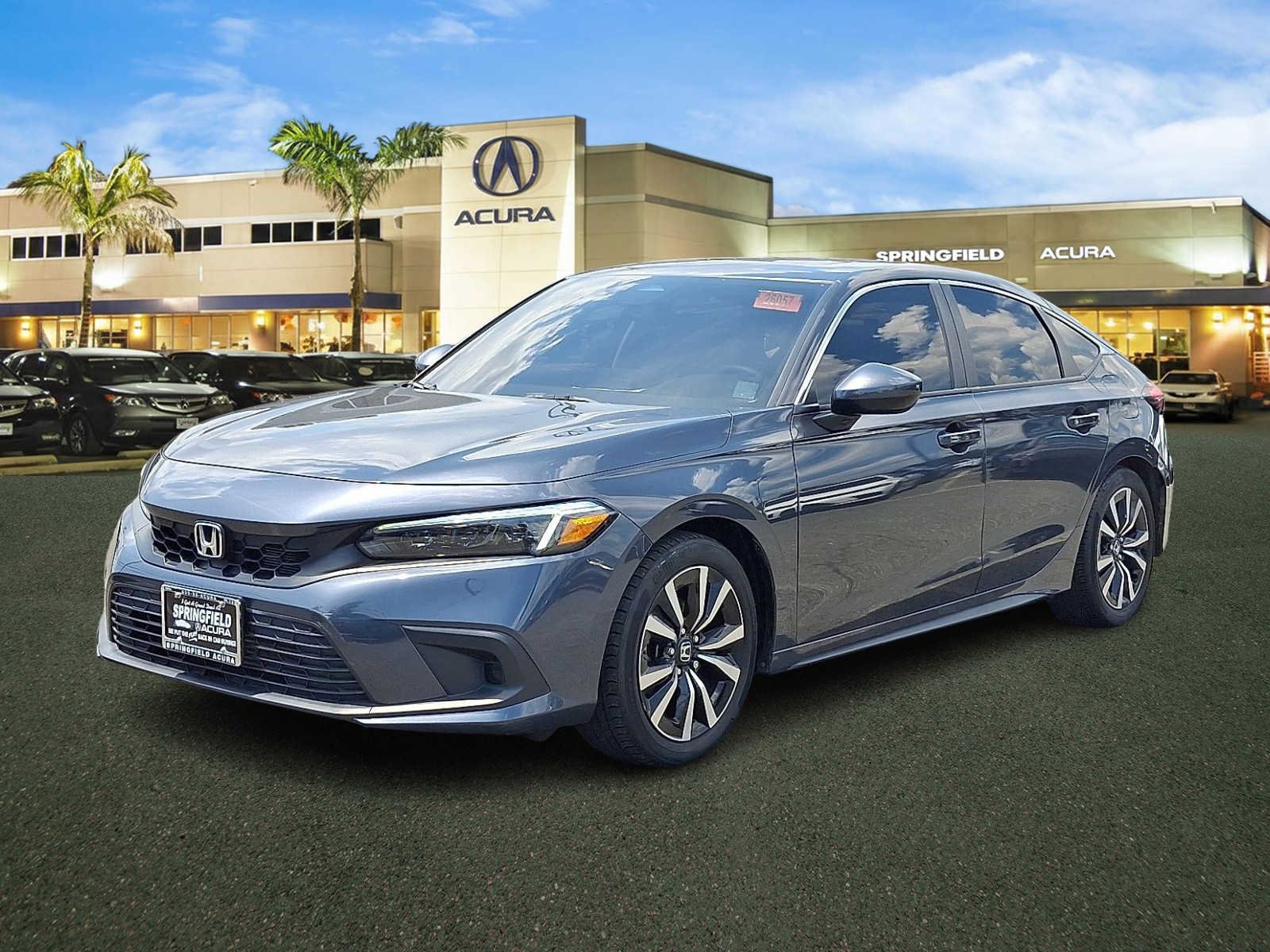 Used 2023 Meteorite Gray Metallic Honda EX-L image 3