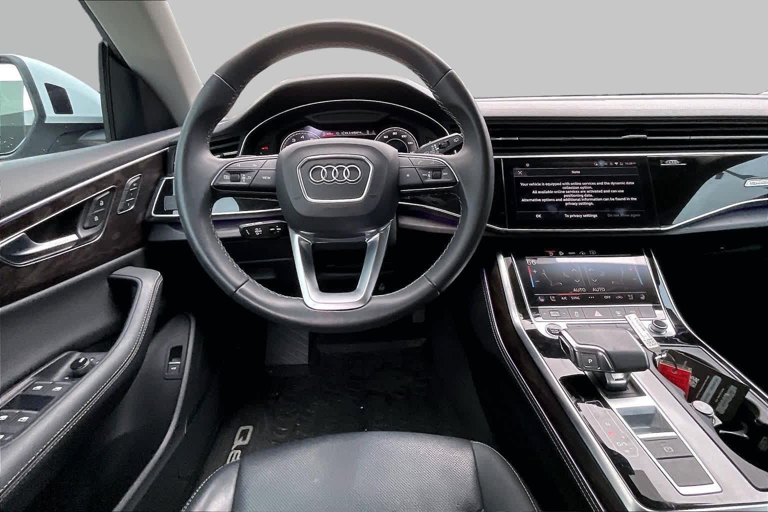 Used 2023 Glacier White Metallic Audi Premium Plus image 6