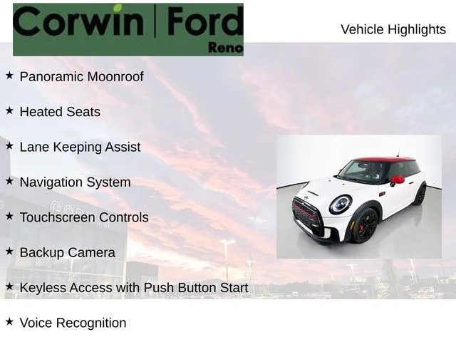 Certified Used 2024 White Metallic MINI Iconic image 8