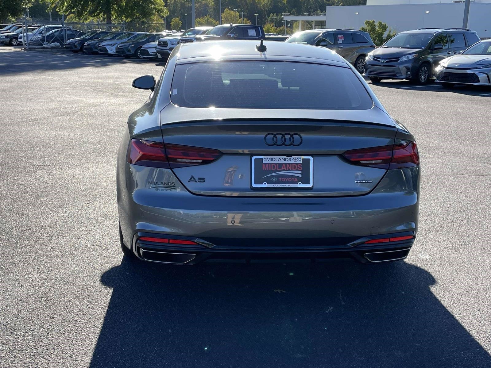 Used 2023 Daytona Gray Pearl Audi S line Premium Plus image 5