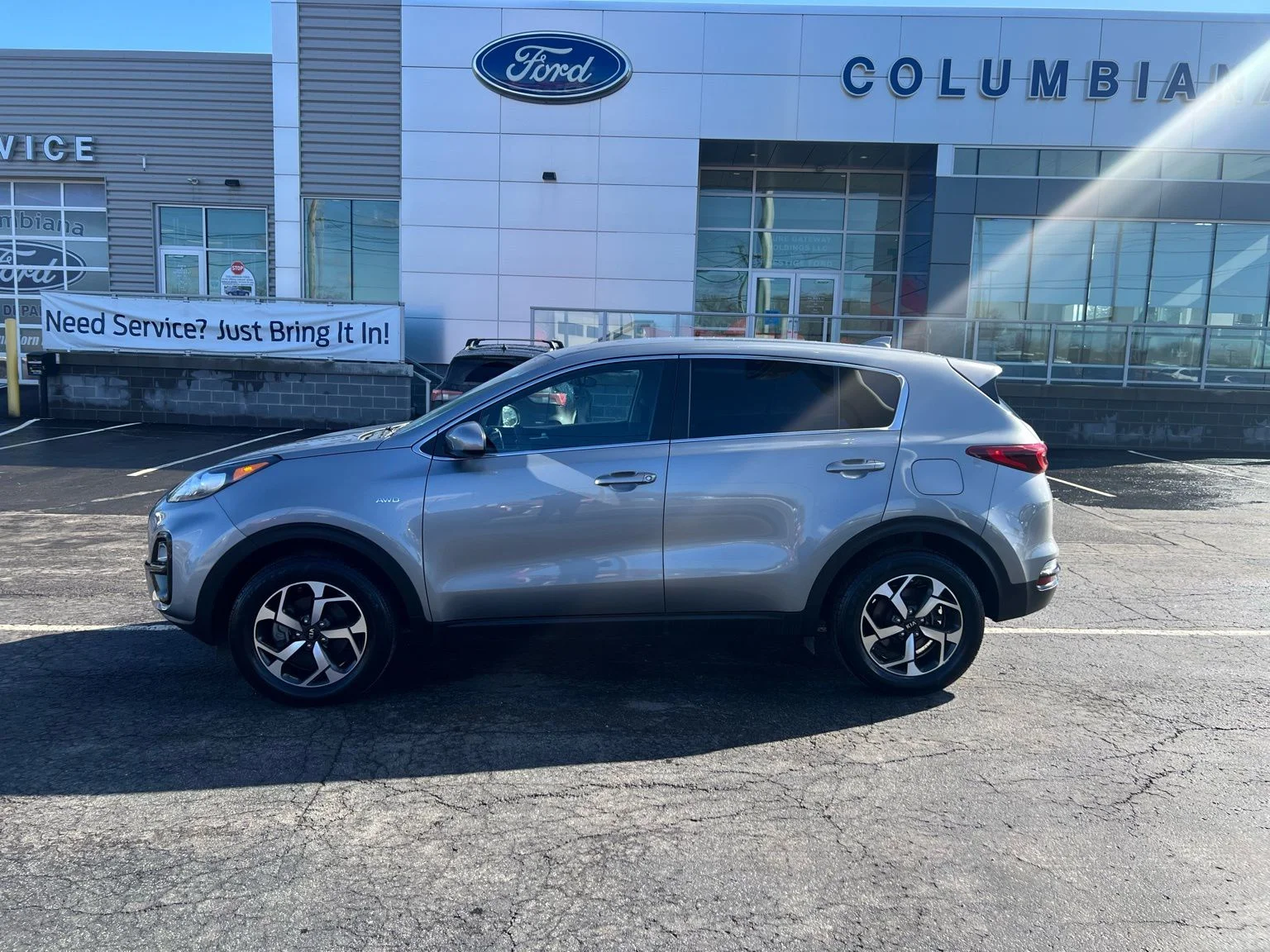 Used 2021 Kia Sportage LX with VIN KNDPMCAC6M7941012 for sale in Columbiana, OH