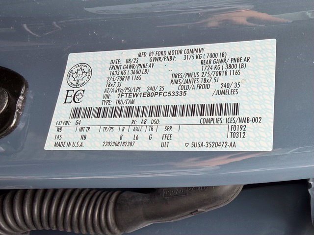 Used 2023 Blue Ford Tremor image 15