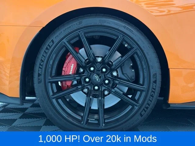 Used 2021 Orange Ford Shelby GT500 image 9