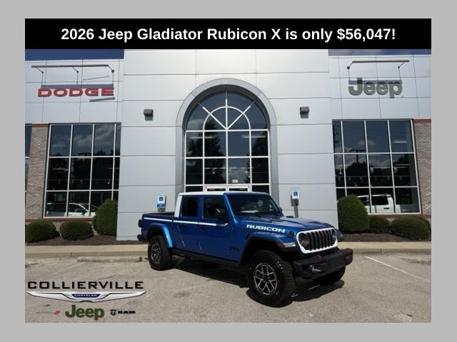 New 2026 Jeep Gladiator Rubicon X With Navigation &amp; 4WD