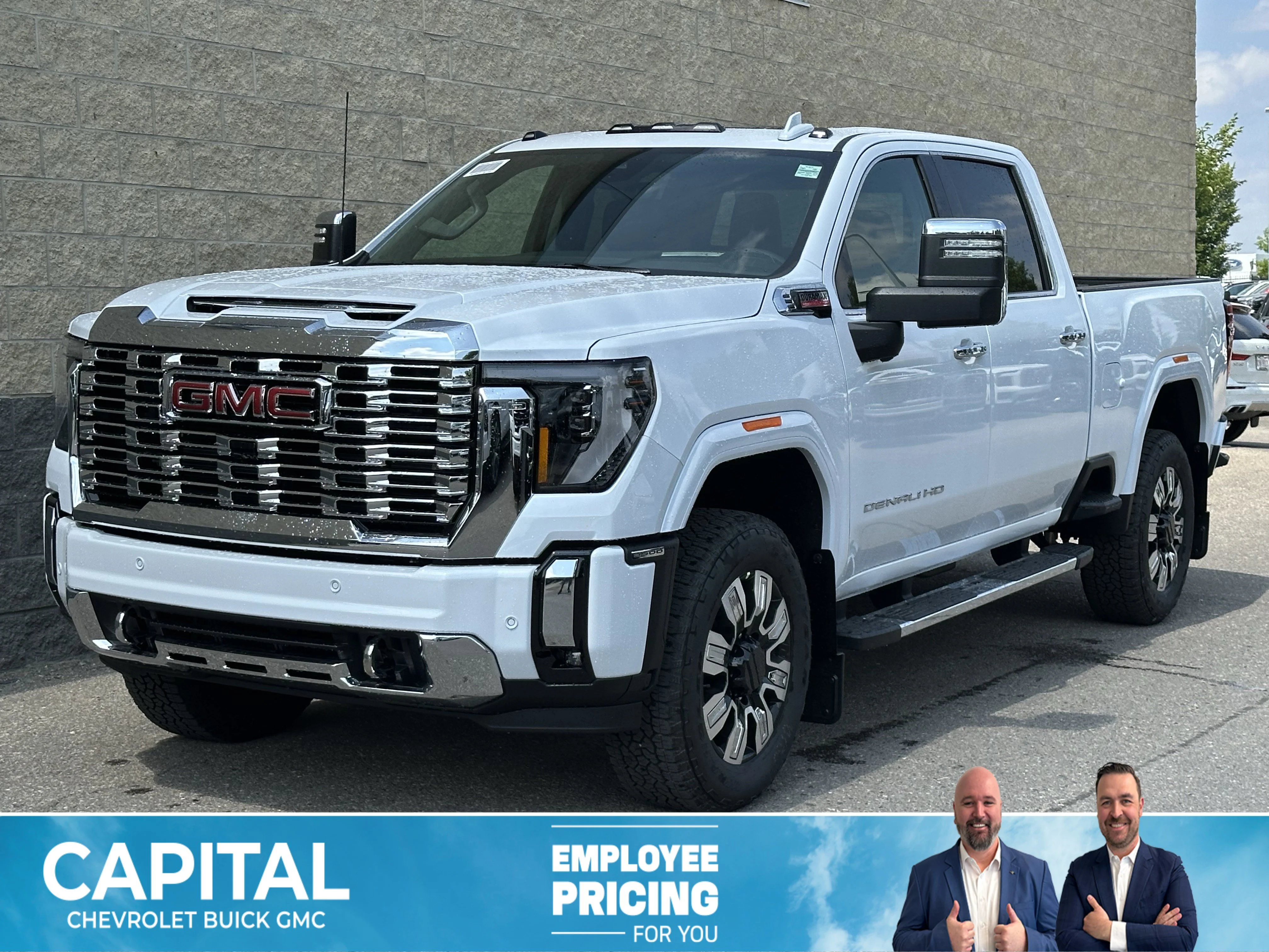 New 2026 Polar White Tricoat GMC Denali image 1