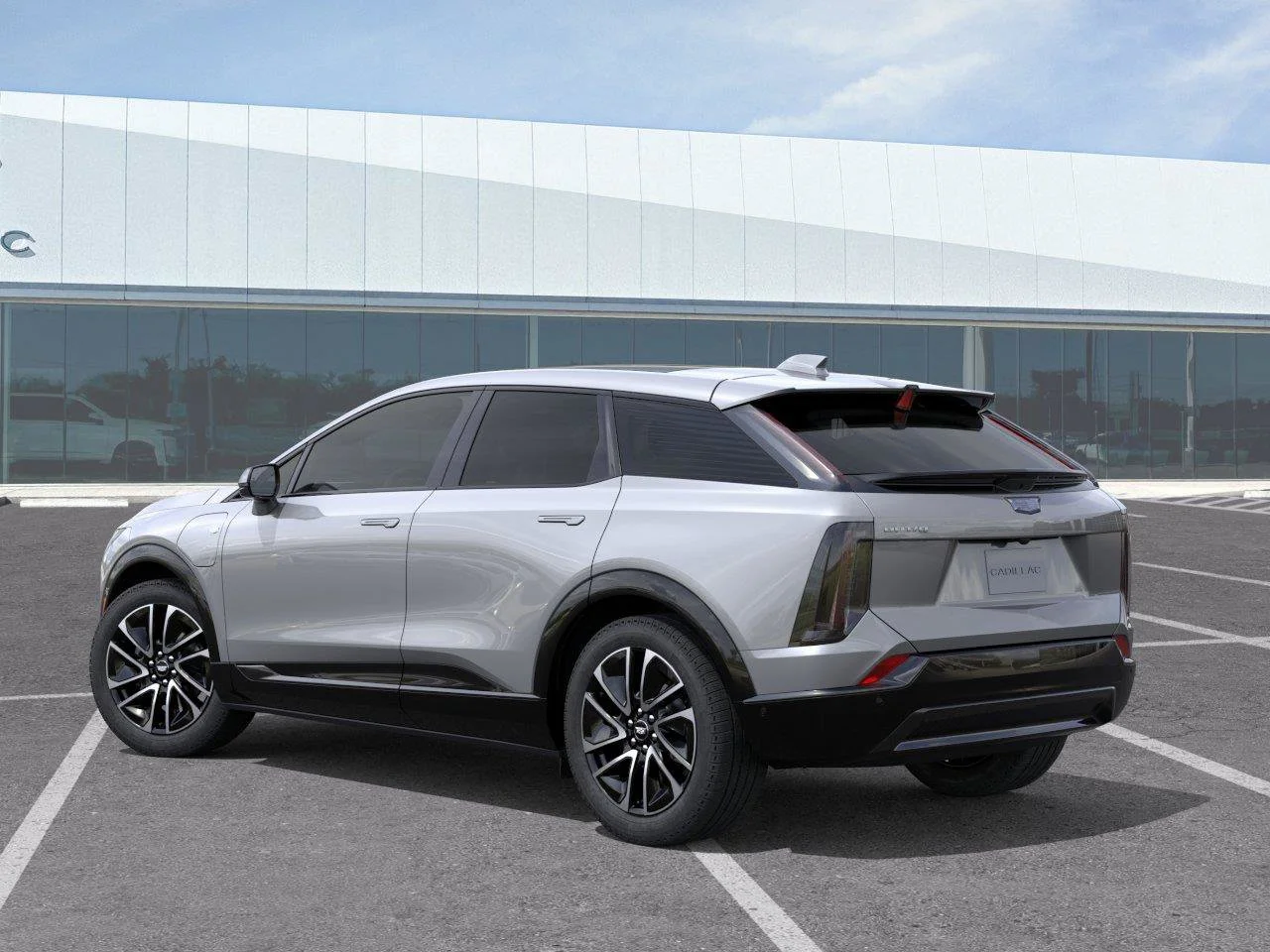 New 2027 Argent Silver Metallic Cadillac Sport image 3