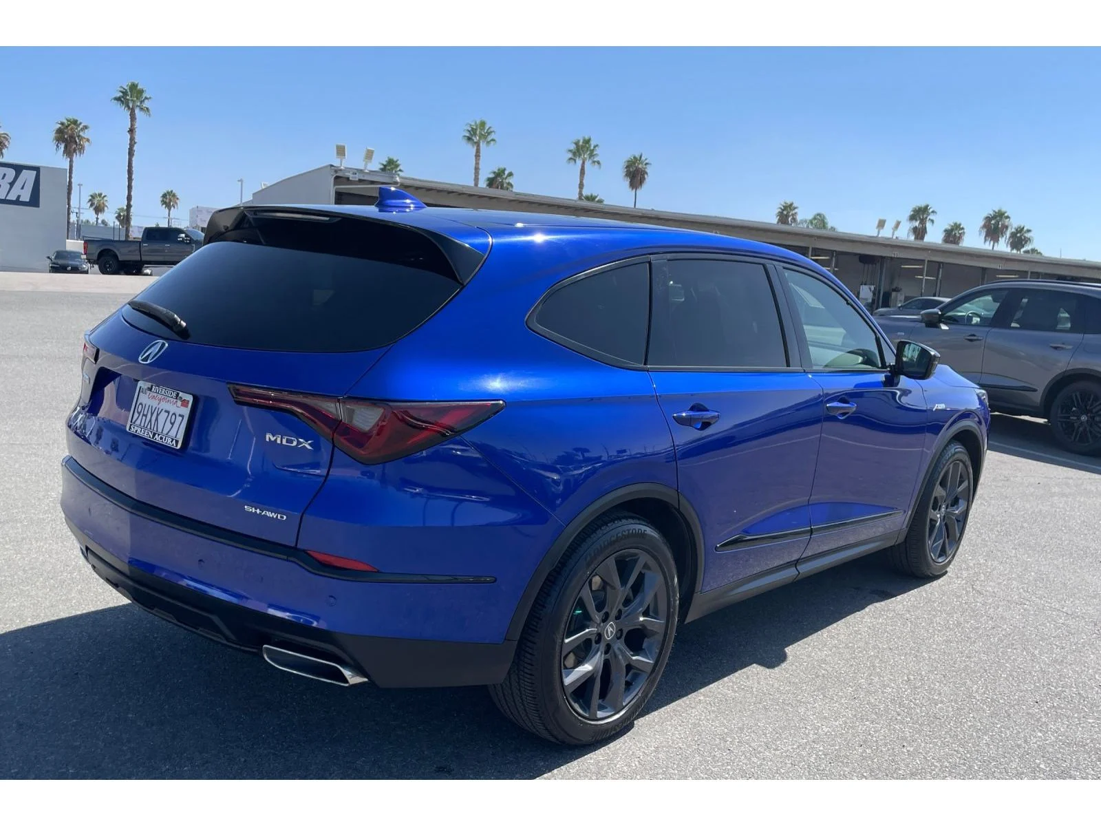 Used 2023 Apex Blue Pearl Acura SH-AWD with A-Spec Package image 5