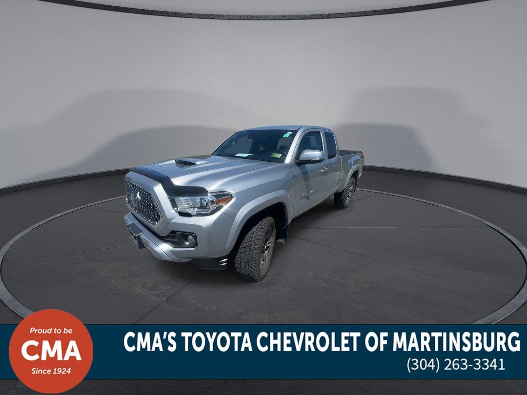 Used 2019 Silver Sky Metallic Toyota TRD Sport image 4