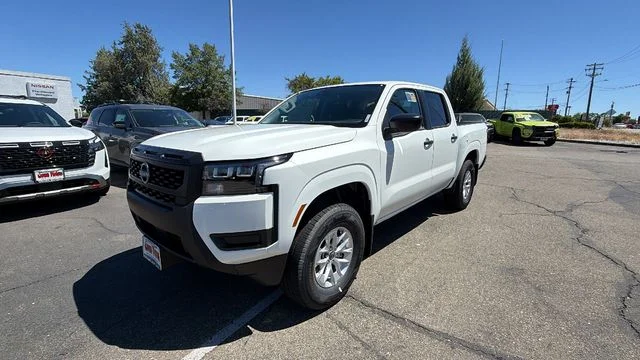 New 2026 Glacier White Nissan Crew Cab S image 1