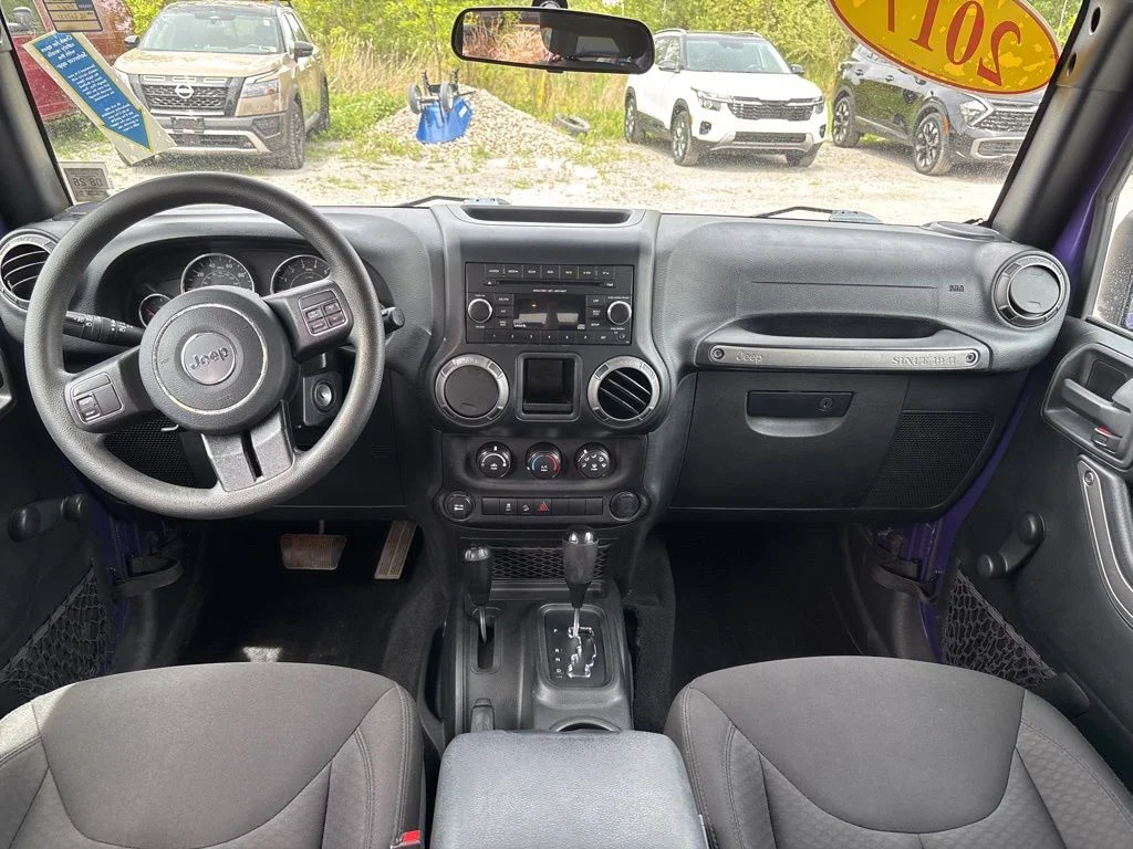 Used 2017 Purple Jeep Unlimited Sport image 10
