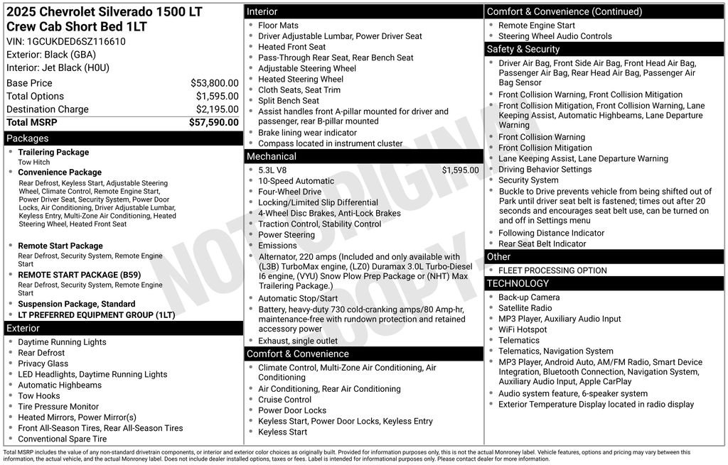 Used 2025 Black Chevrolet LT image 27