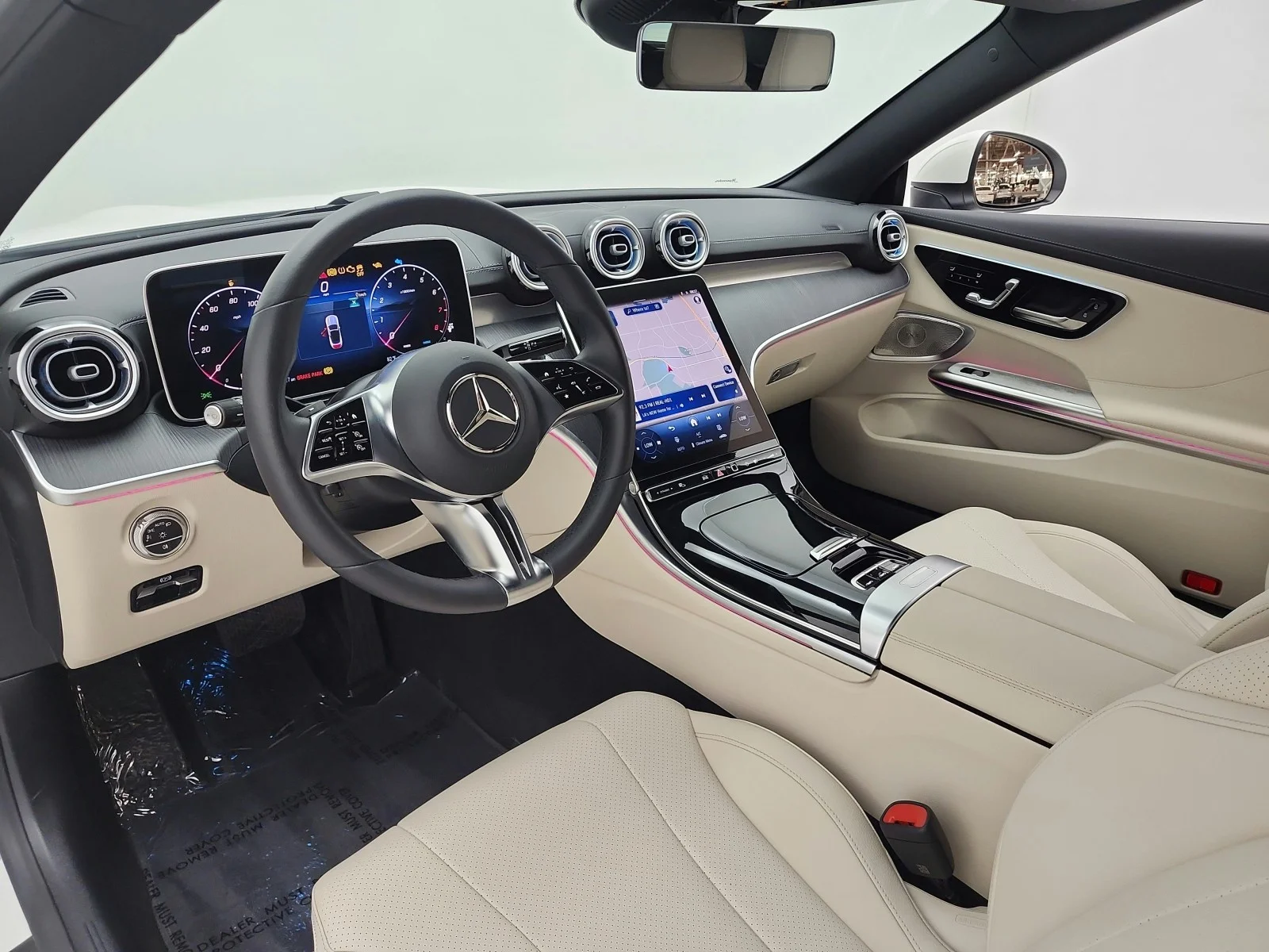 Certified Used 2025 Polar White Mercedes-Benz CLE 300 4MATIC® Cabriolet image 12