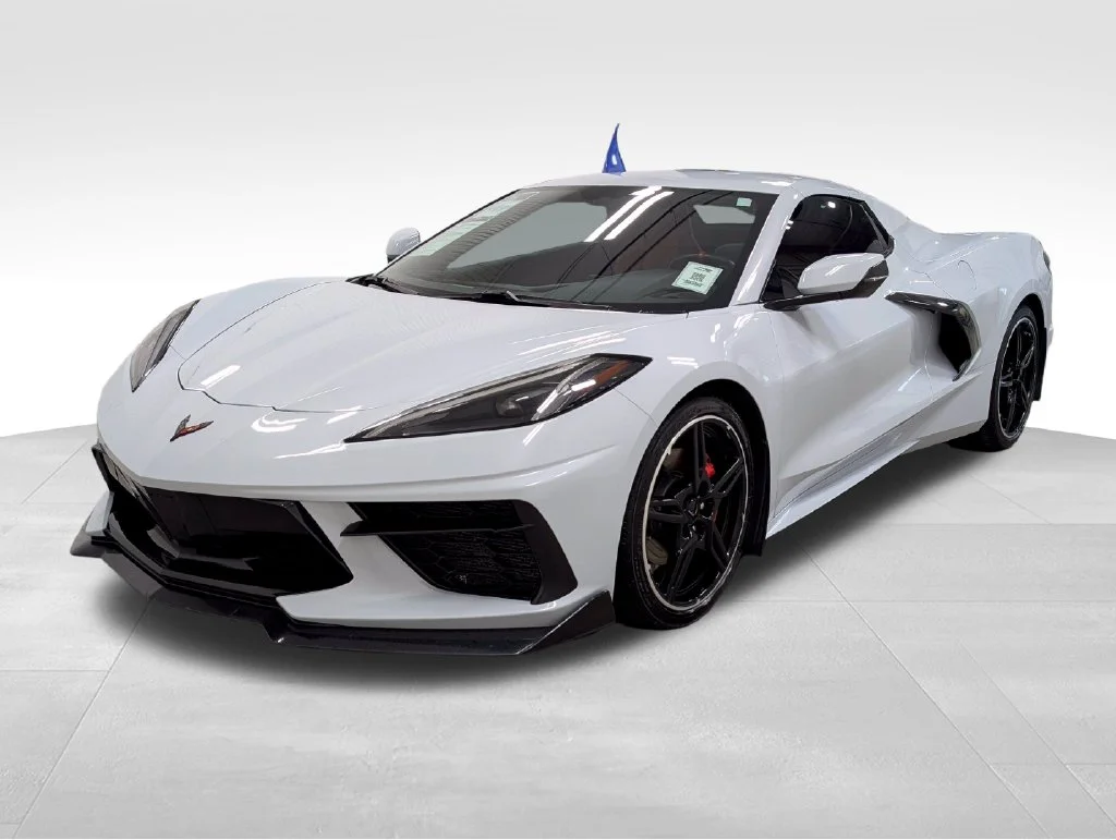 Certified Used 2021 Ceramic Matrix Gray Metallic Chevrolet Stingray image 13