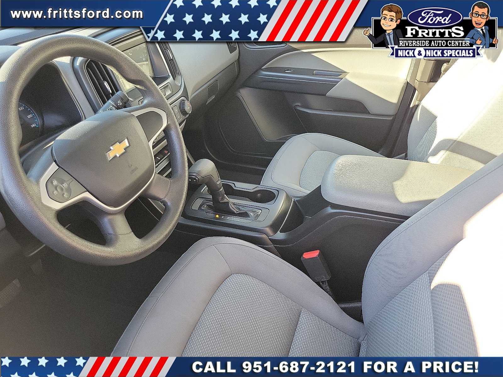 Certified Used 2017 Silver Ice Metallic Chevrolet WT image 4