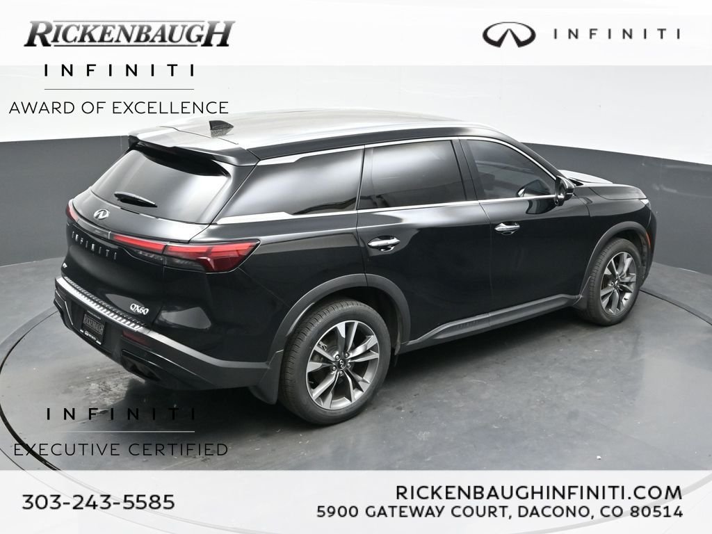 Certified Used 2023 Black INFINITI LUXE image 42