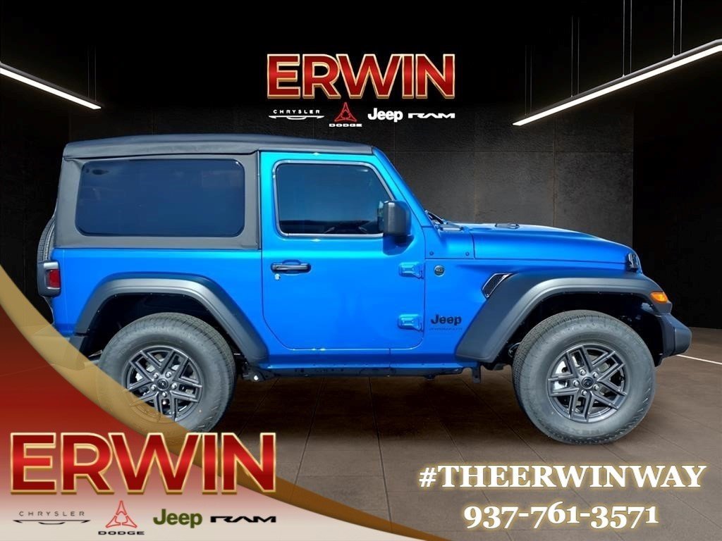 New 2026 Hydro Blue Pearl-Coat Exterior Paint Jeep Sport image 2