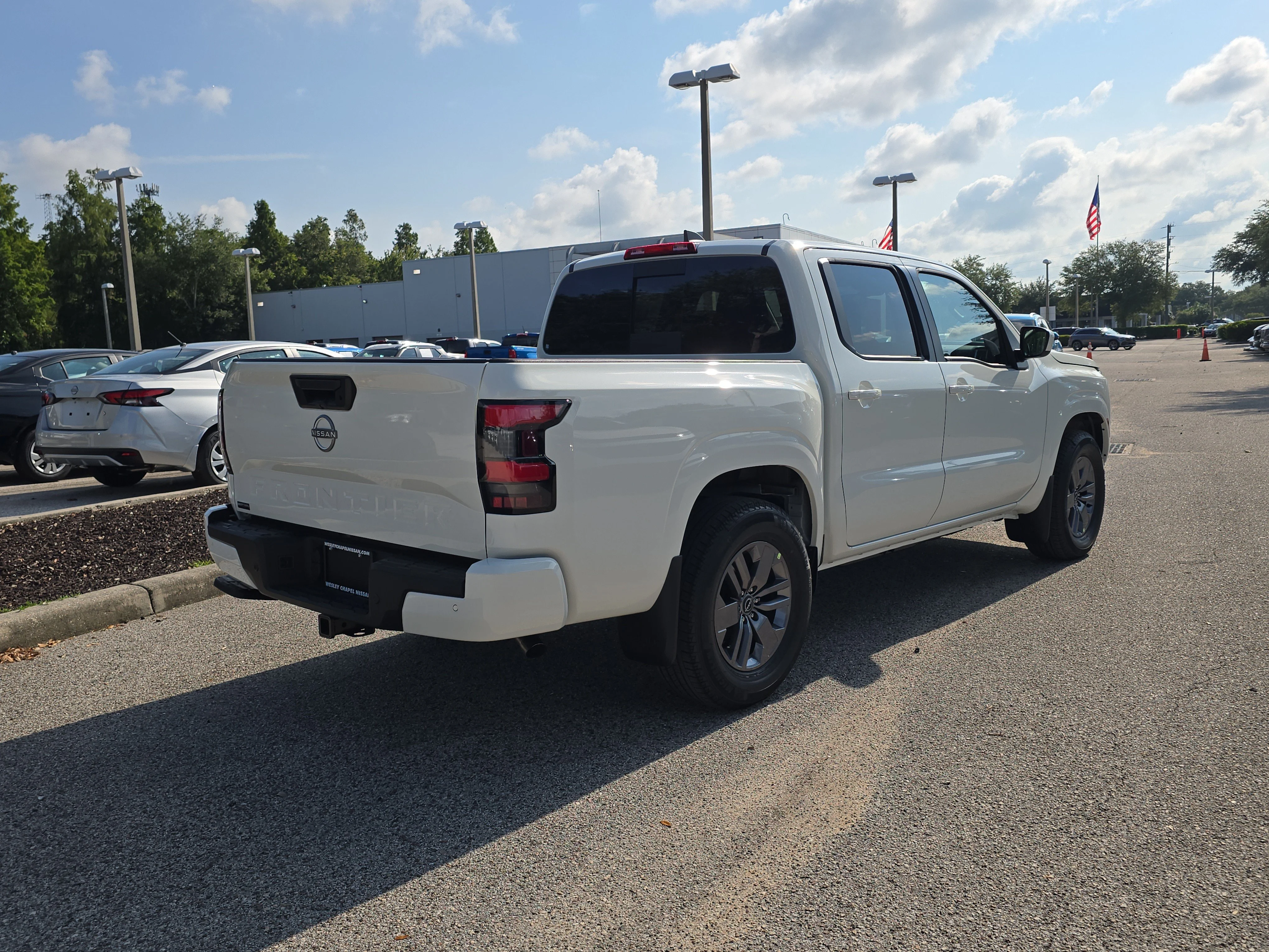 New 2026 Glacier White Nissan Crew Cab SV image 8