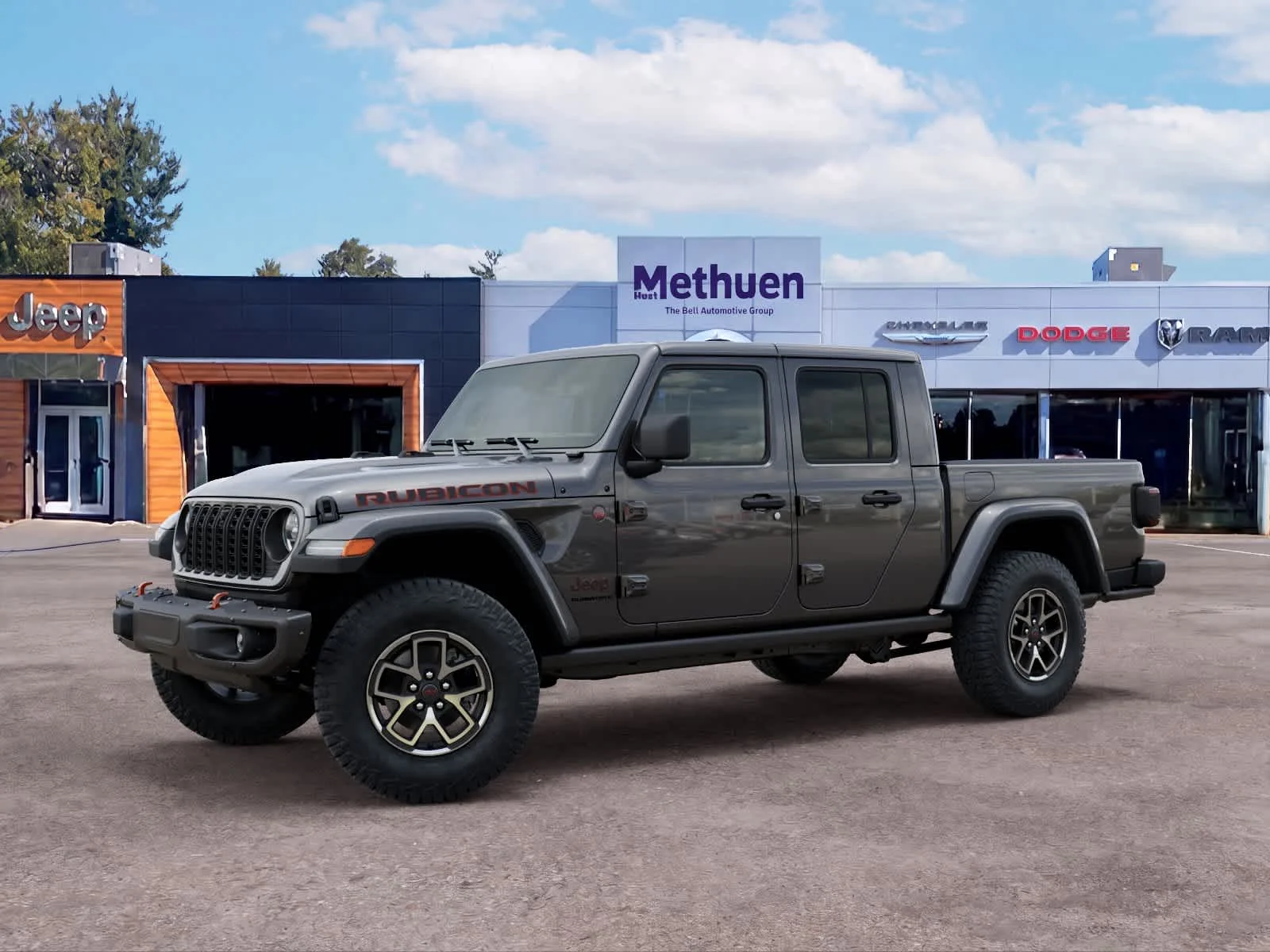 New 2026 Granite Crystal Metallic Clearcoat Jeep Rubicon X image 2